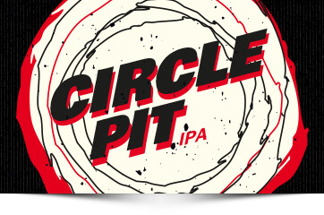 Heavy Brewtal Craftbeer Circle Pit IPA