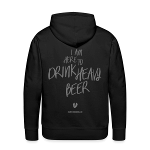 Hoodie für Männer “Drink Heavy Beer”